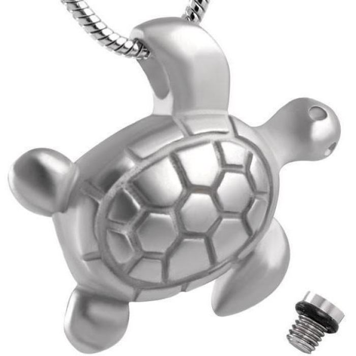#064 Turtle Animal Cremation Jewelry Pendant Jewelry Never Forget You