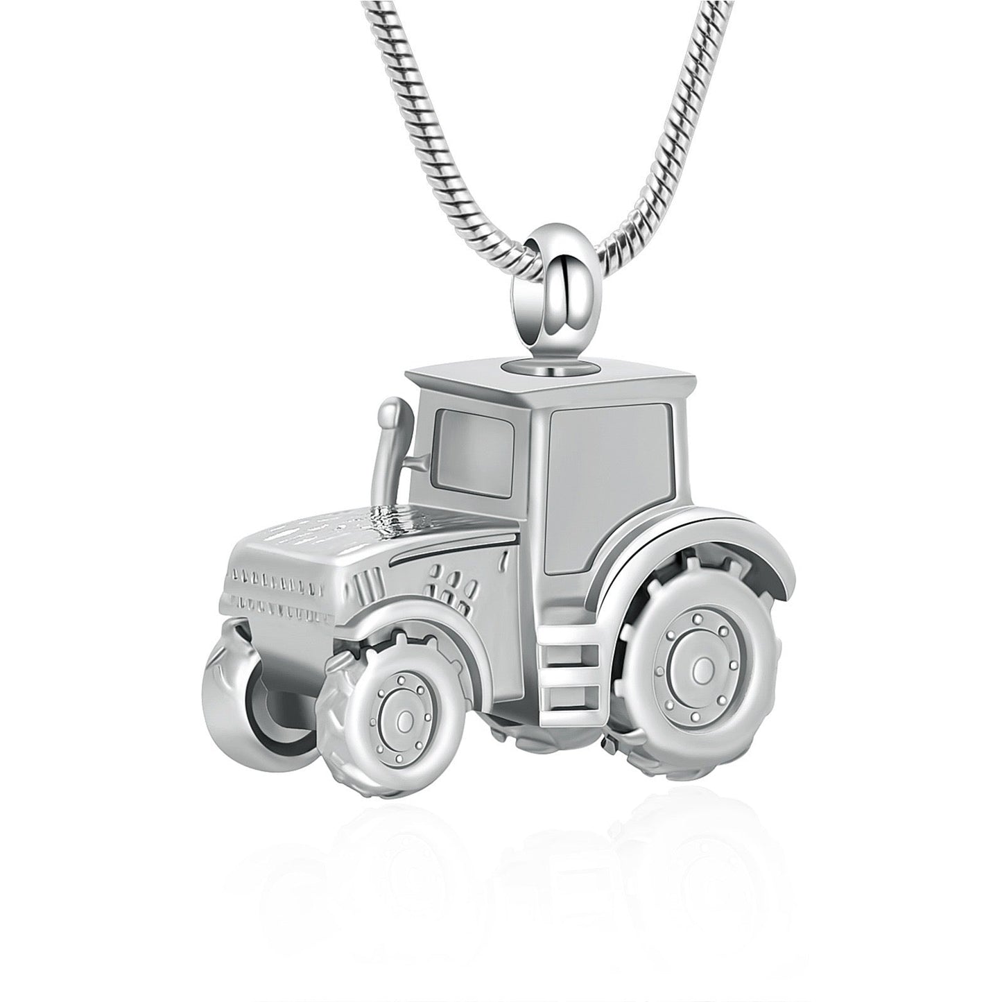 NEW Tractor Ashes Necklace Pendant
