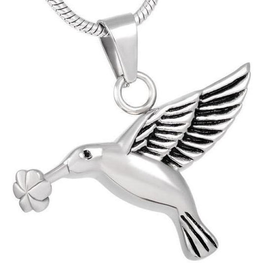 #029 Hummingbird Animal Cremation Jewelry Pendant Jewelry Never Forget You