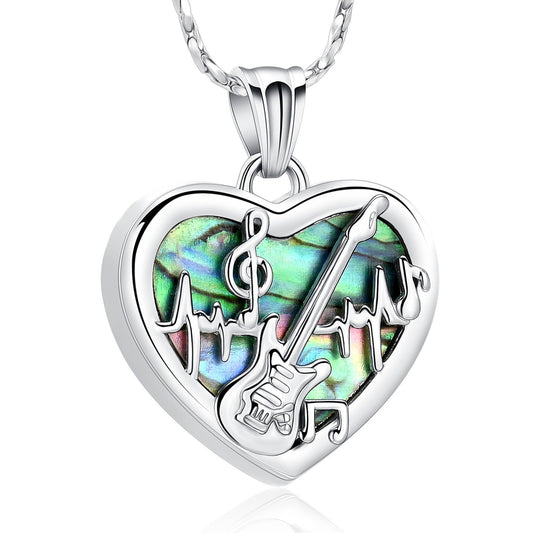 Music Lover Ashes Necklace Pendant