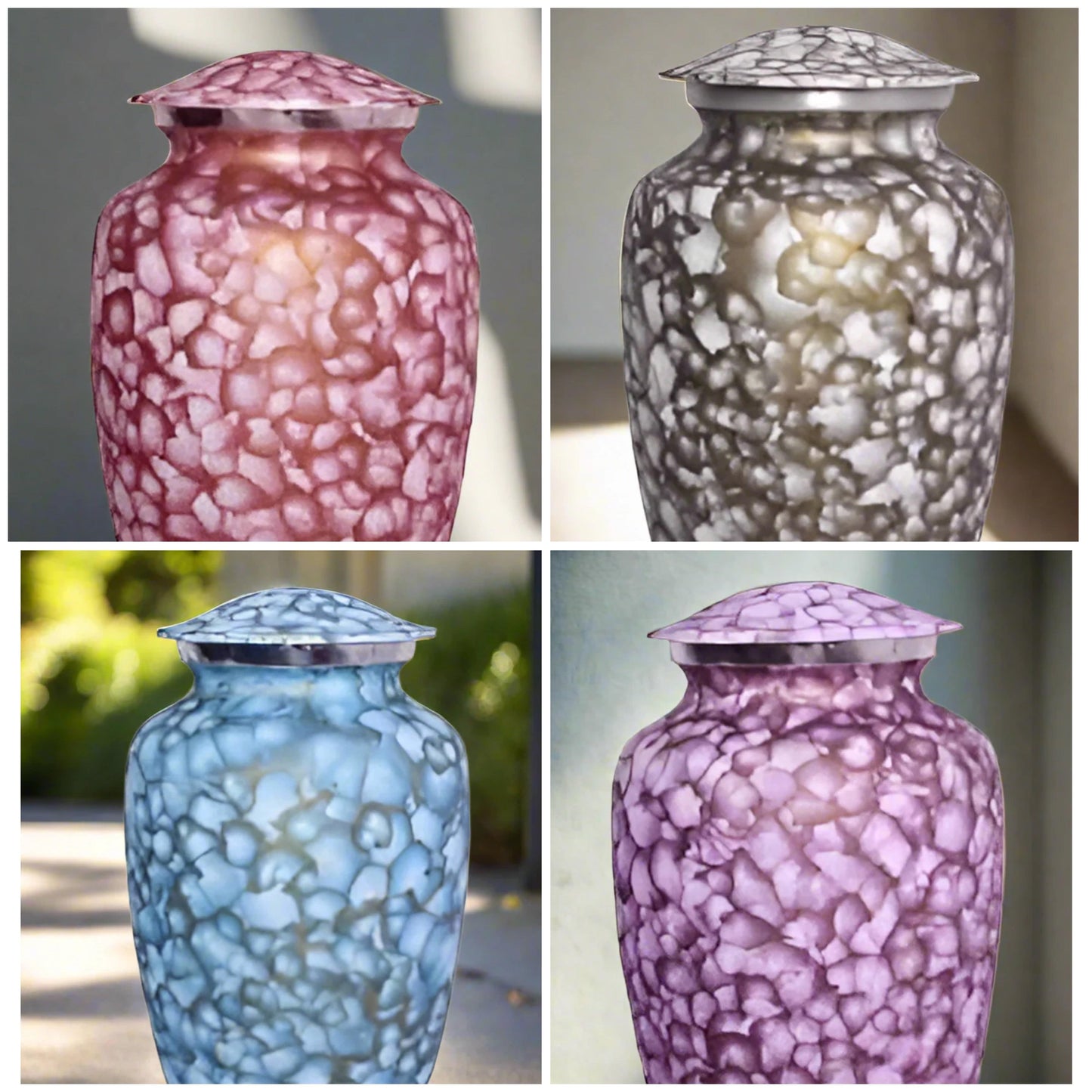 Elite Series Urn- Motif Clouds Urns