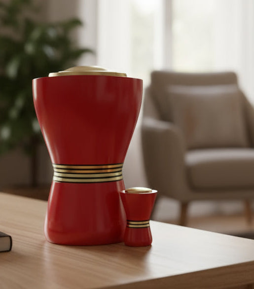 Elite Series Urn- Red Blessing Urns