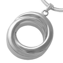 #042 Infinite Circle Cremation Jewelry Pendant Jewelry Never Forget You