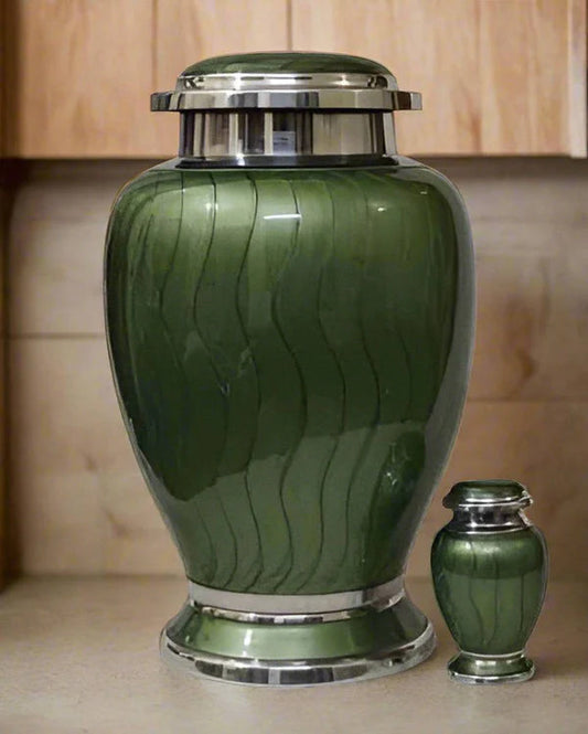 Elite Series Urn- Green Hotep Urn