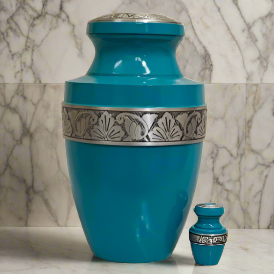 Elite Series Urn- Aqua Tranquility Urn