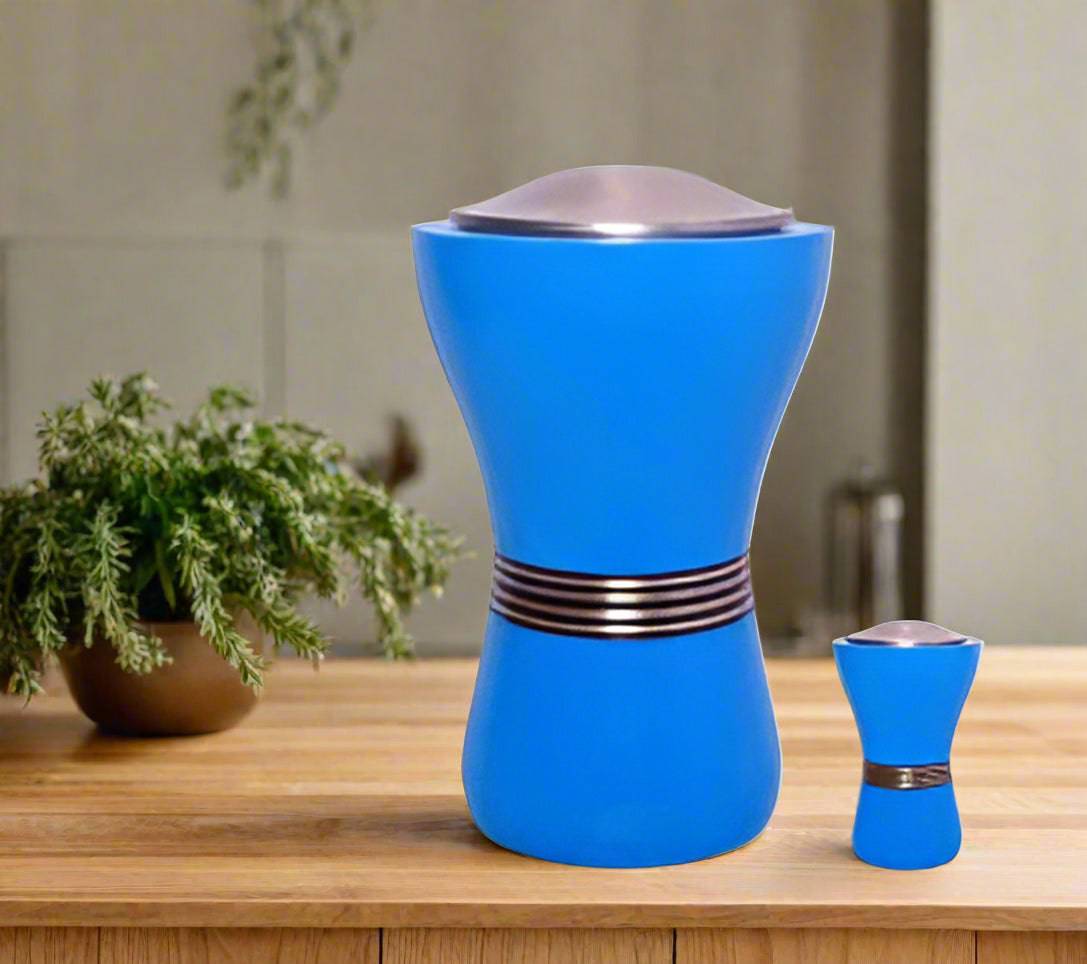 Elite Series Urn Blue Blessing Urns w/FREE Keepsake Pendant Catalog