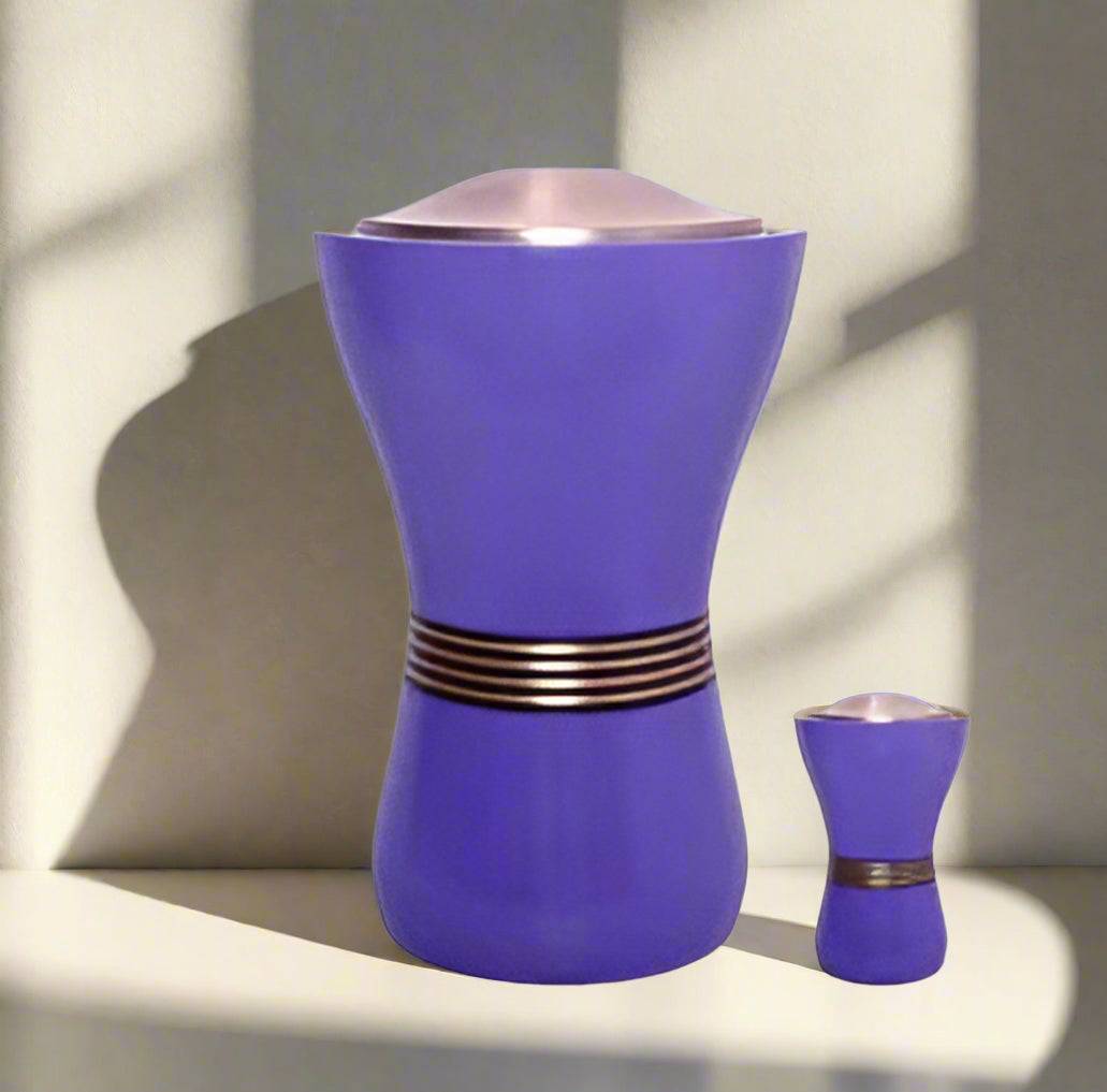 Elite Series Urn- Purple Blessing Urns w/FREE Keepsake