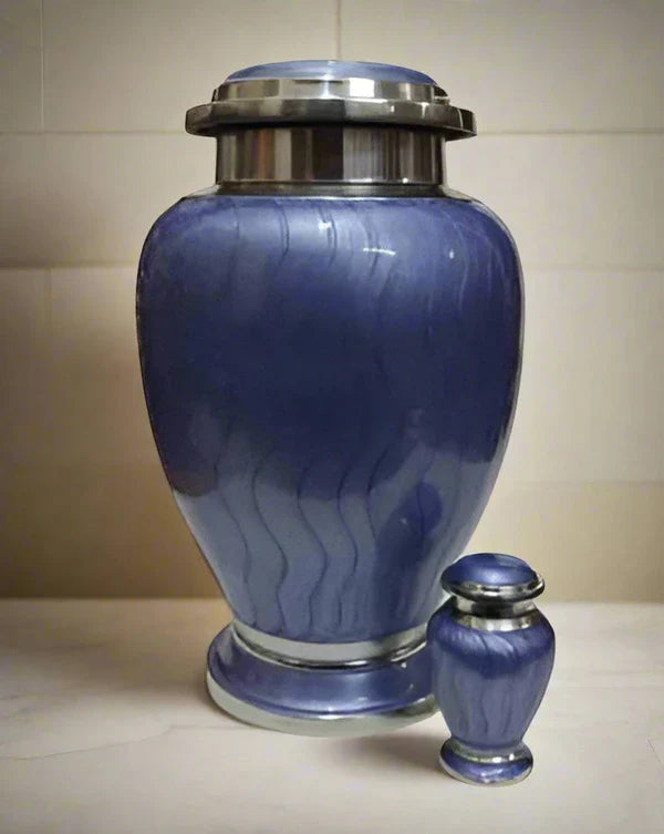 Elite Series Urn- Blue Hotep Urn
