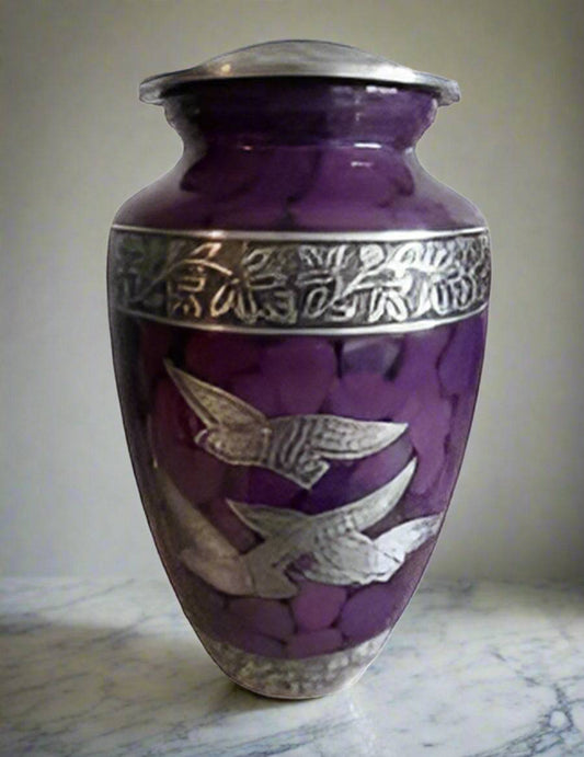 Elite Series Urn- Purple Dove Urn